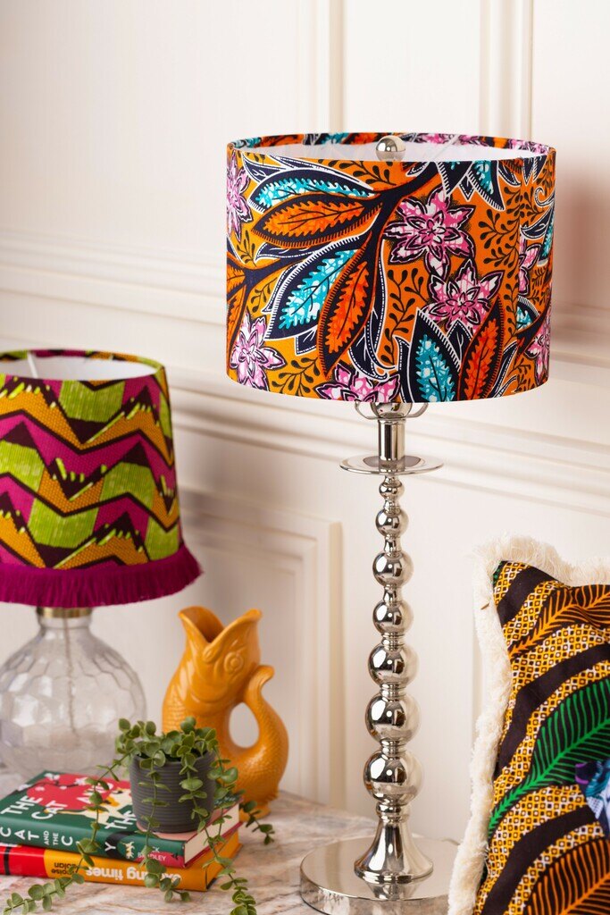 Sarah-Yuma-Lamps-with-African-Textiles-1