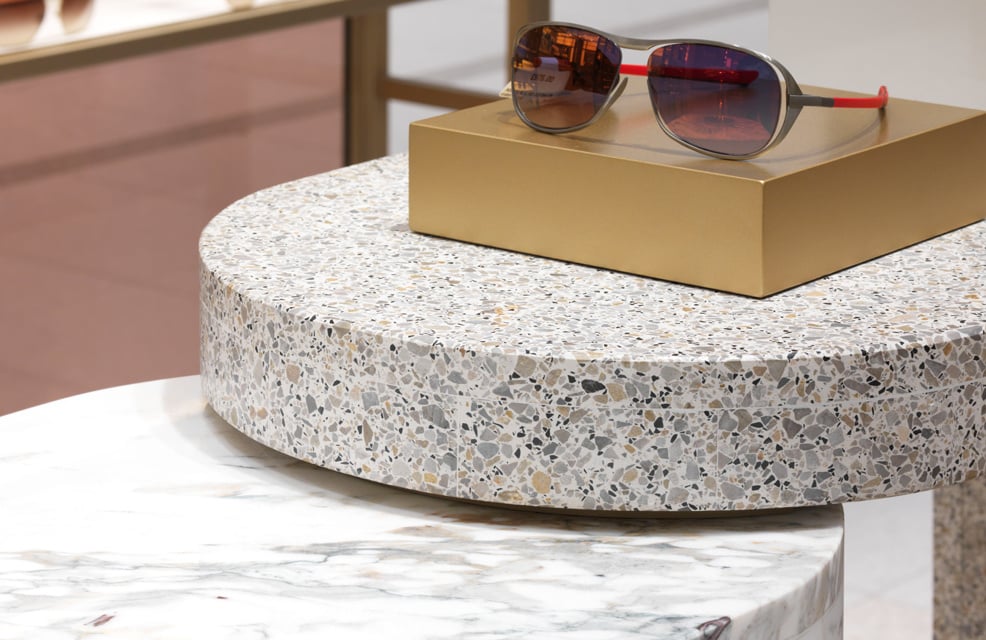 Terrazzo-marble